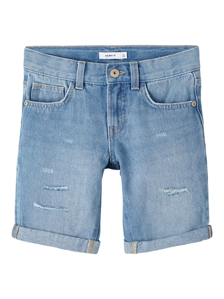 Billede af NAME IT Denim Shorts Ryan Light Blue